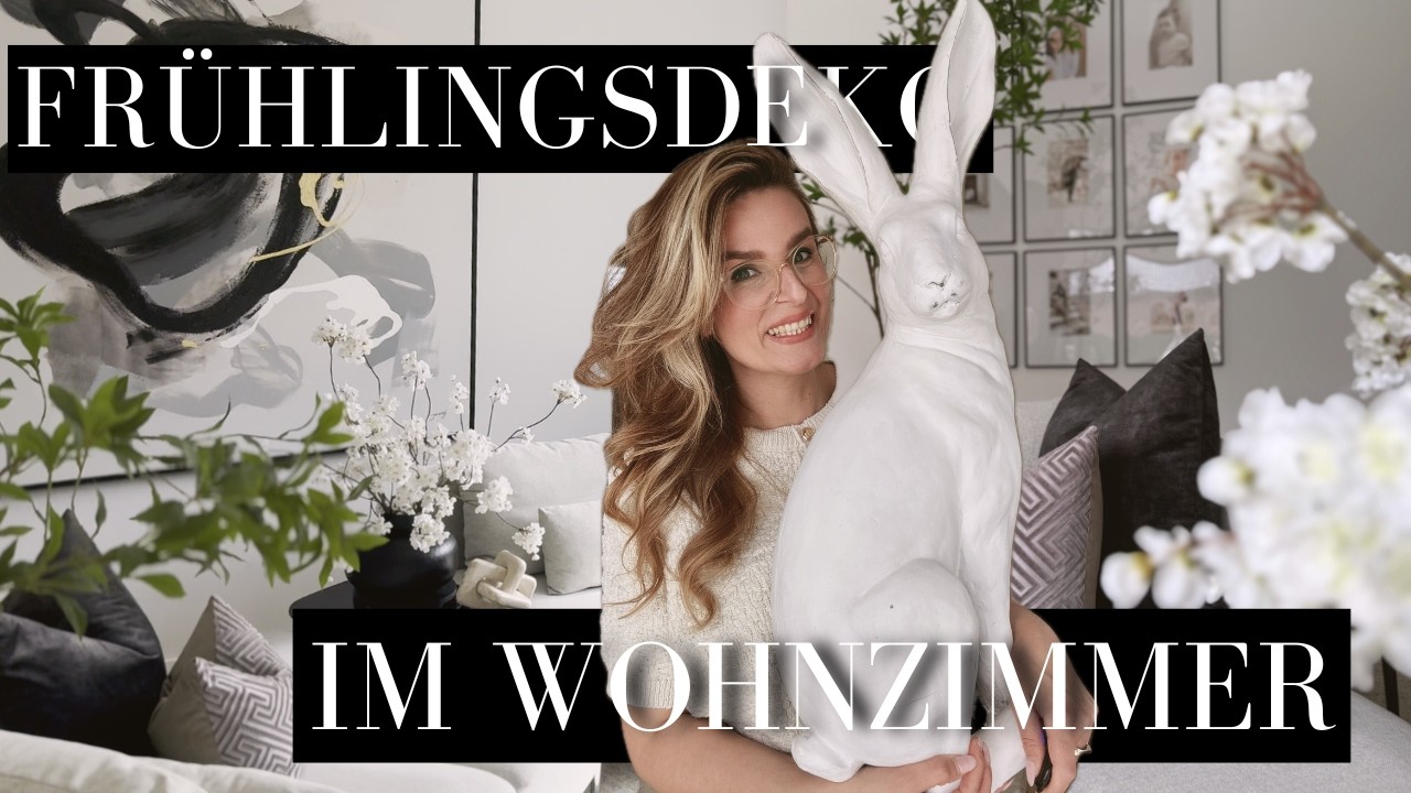 So habe ich mein Zuhause f&uuml;r Ostern dekoriert 🌷 Fr&uuml;hlingsdeko im ganzen Erdgeschoss