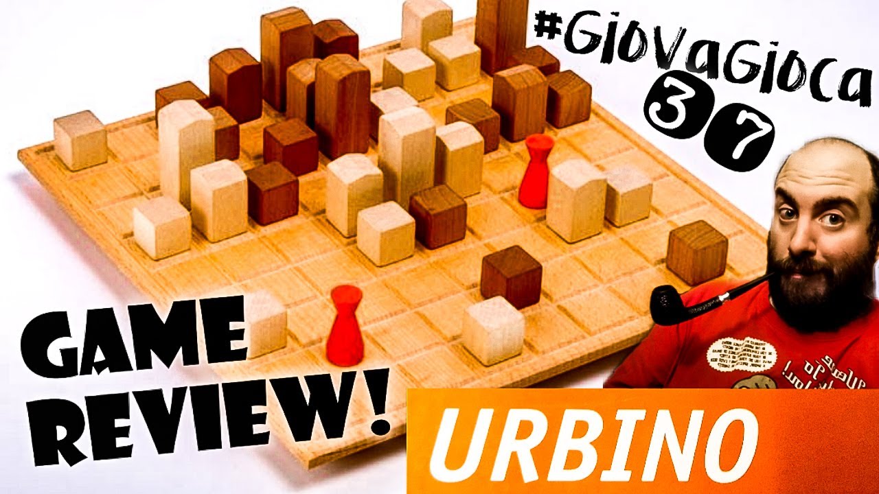 URBINO, magnifico gioco astratto in legno portato in italia da XVGames