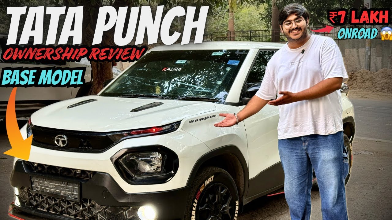 Tata Punch 2025 Base Model ₹7 Lakh On-Road 😳 | Full Ownership Review