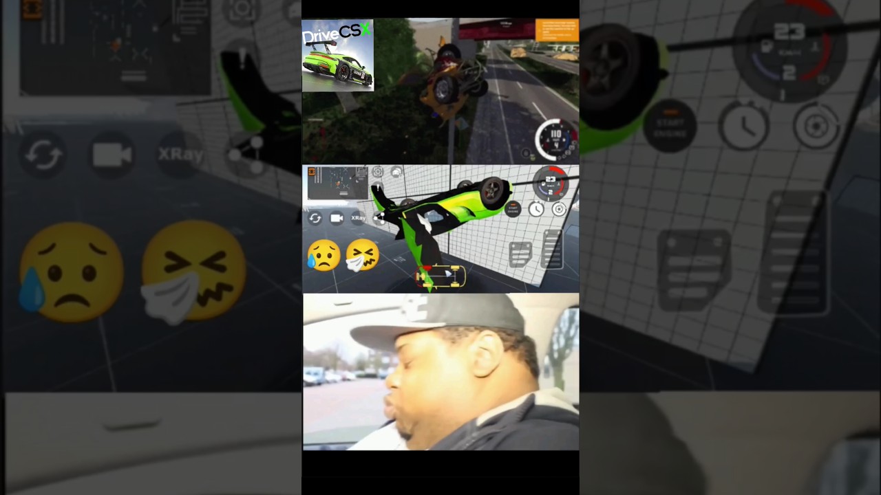 DriveCSX Car Crash Simulator gameplay failed attempt 💀 