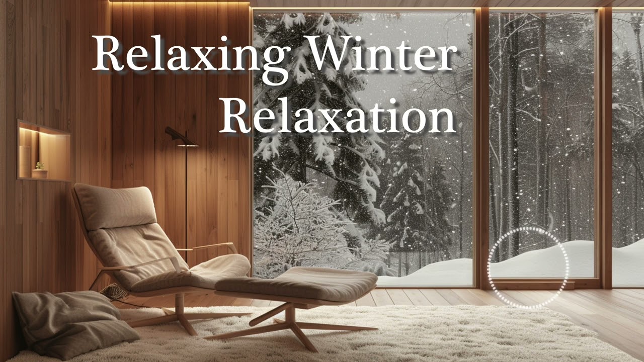 Cozy Winter Ambient Music ❄️ Relaxing Background Sounds