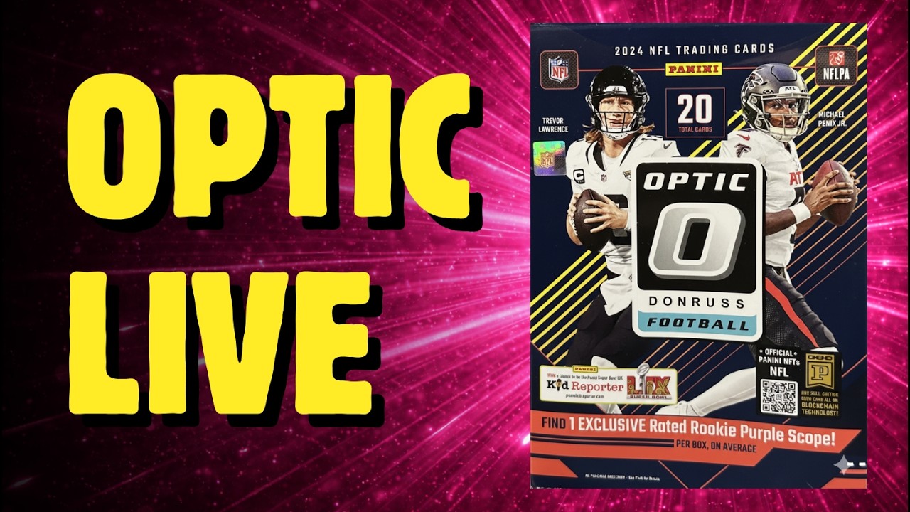 2024 Donruss Optic Football Card Hanger Box Opening Live