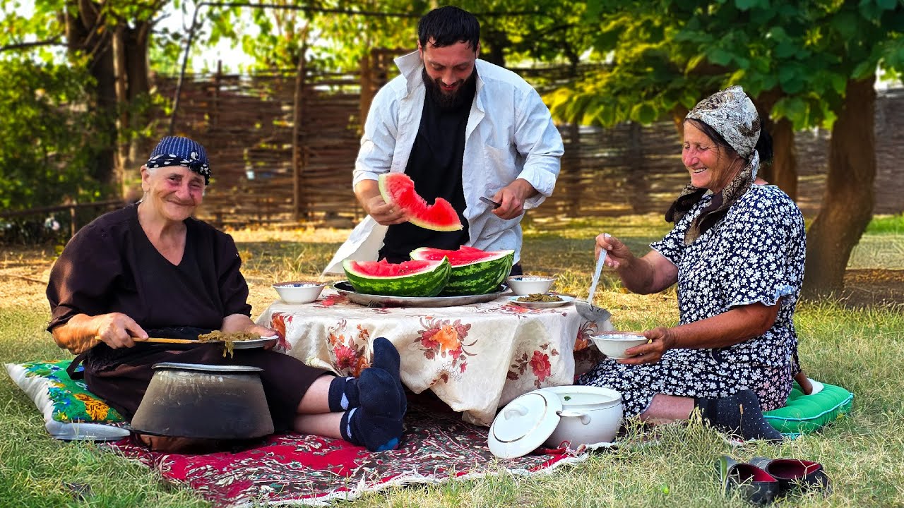 Life in the Caucasian Mountains: Rural Cooking, Family Traditions, and Peaceful Living