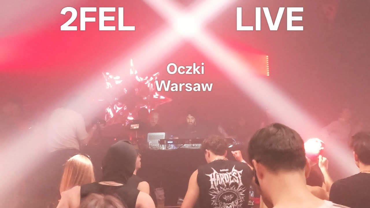 2FEL live | SEKTRA Warsaw Oczki | Hard Techno Rave 2025 (4K)