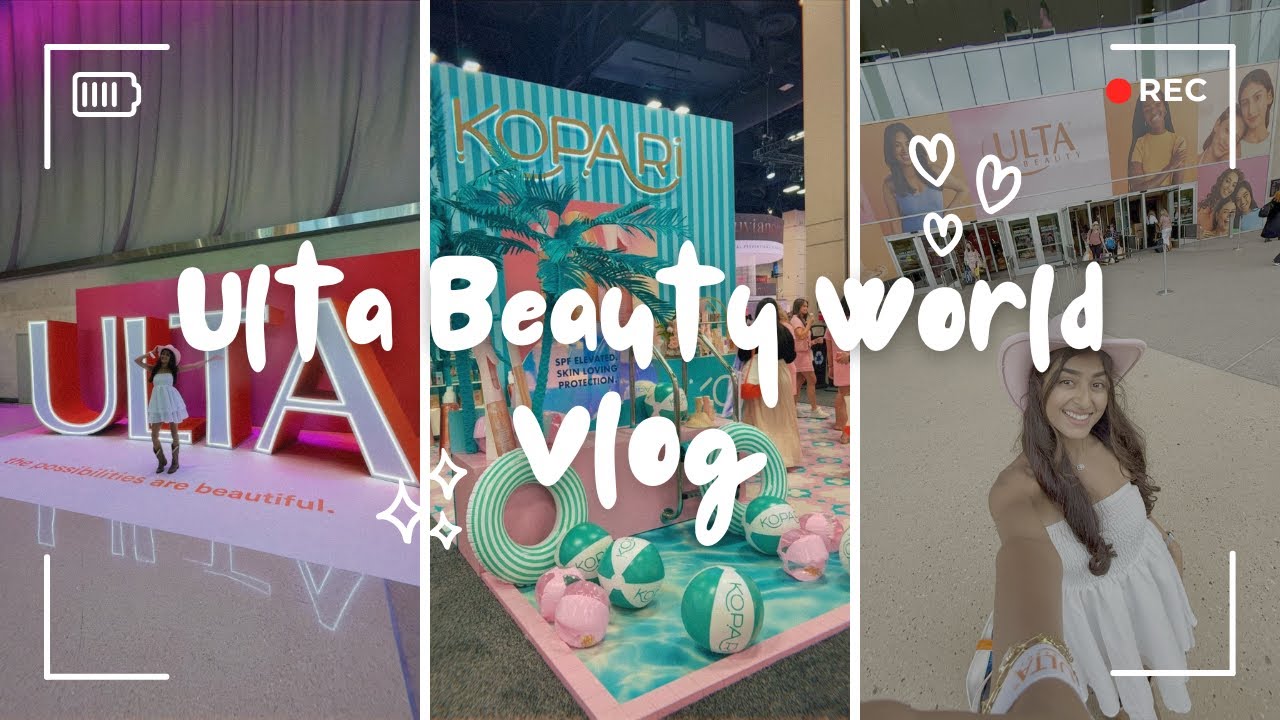 Ulta Beauty World 2025 Vlog ❤︎ San Antonio, Texas