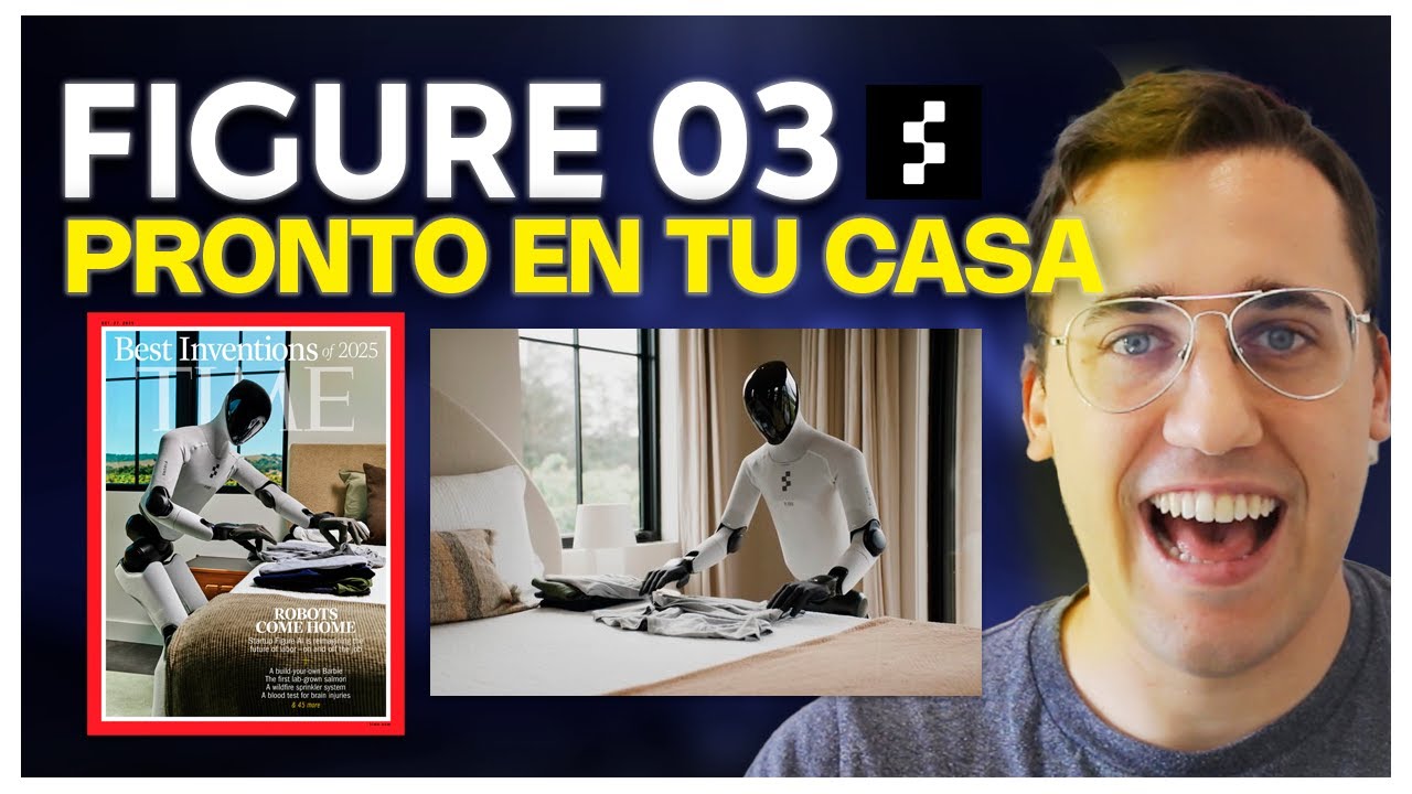 🔔 FIGURE 03: EL HUMANOIDE QUE LAVA, DOBLA y LIMPIA 😱 ROBOT EN CASA PRONTO 📰TIME LO PONE EN PORTADA😍