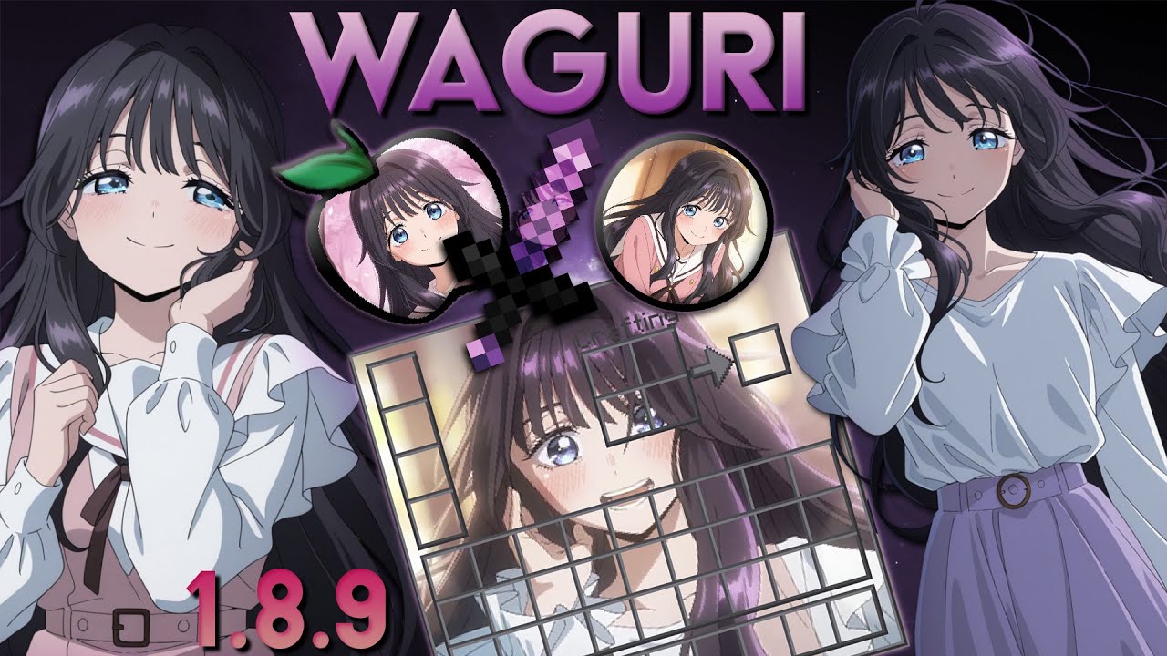 Kaoruko Waguri | Minecraft Anime Texture Pack | 1.8.9 PvP