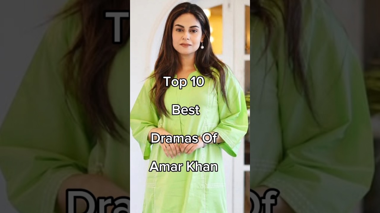 Top 10 Best Dramas Of Amar Khan 😱 