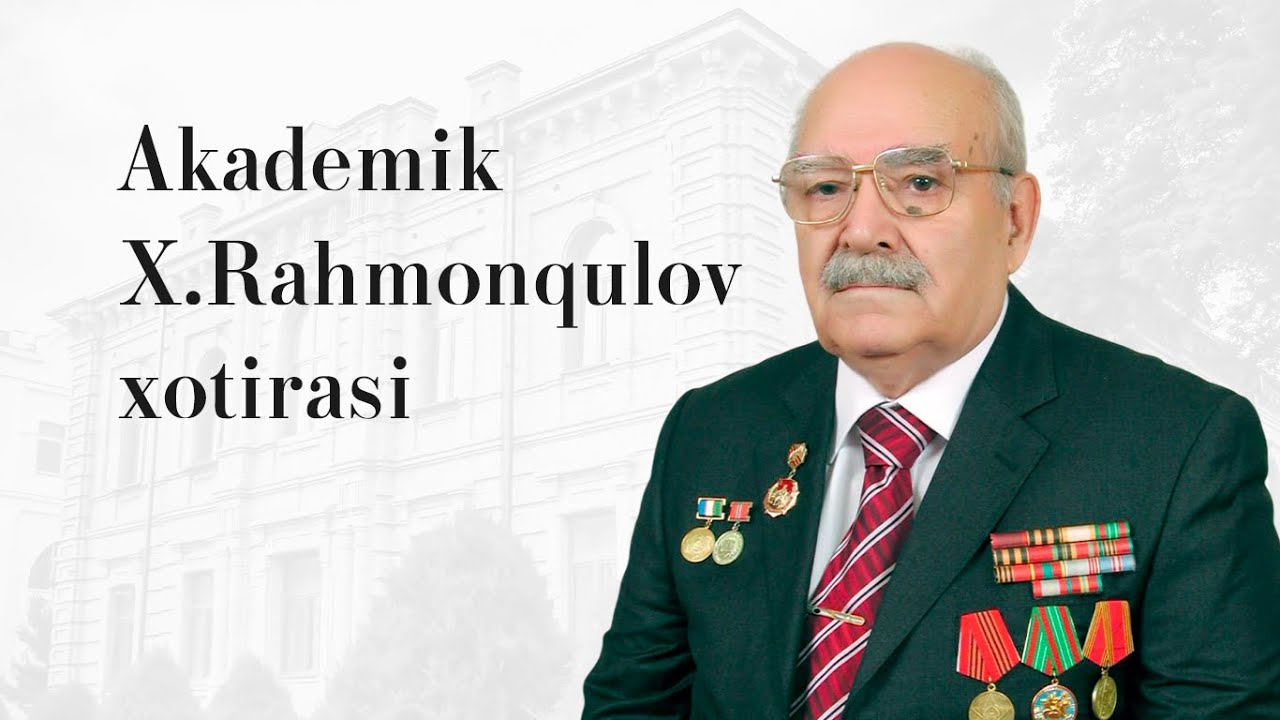 Xoji-Akbar Rahmonqulov xotirasiga bag‘ishlanadi