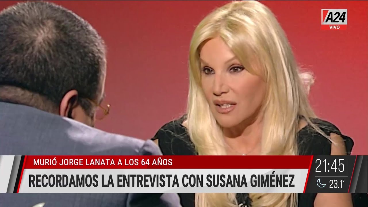 🔴JORGE LANATA: RECORDAMOS SU ENTREVISTA A SUSANA GIMÉNEZ EN LA LUNA