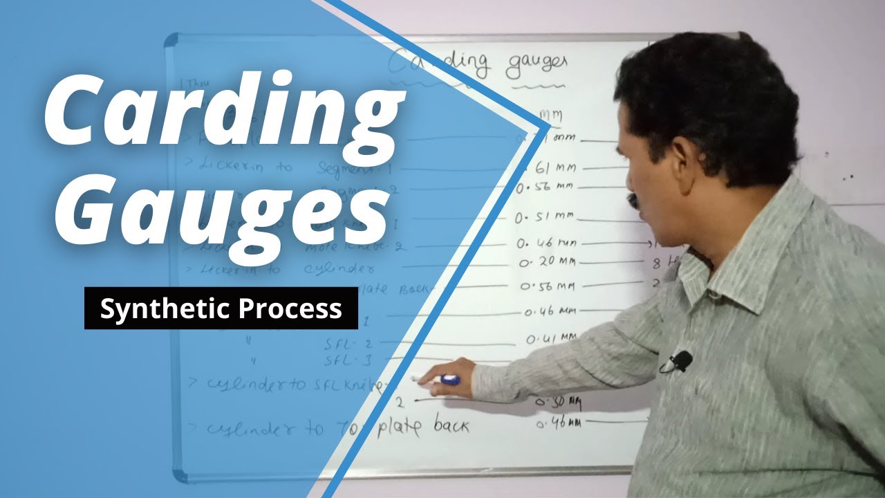 Carding Gauges  ( Synthetic )