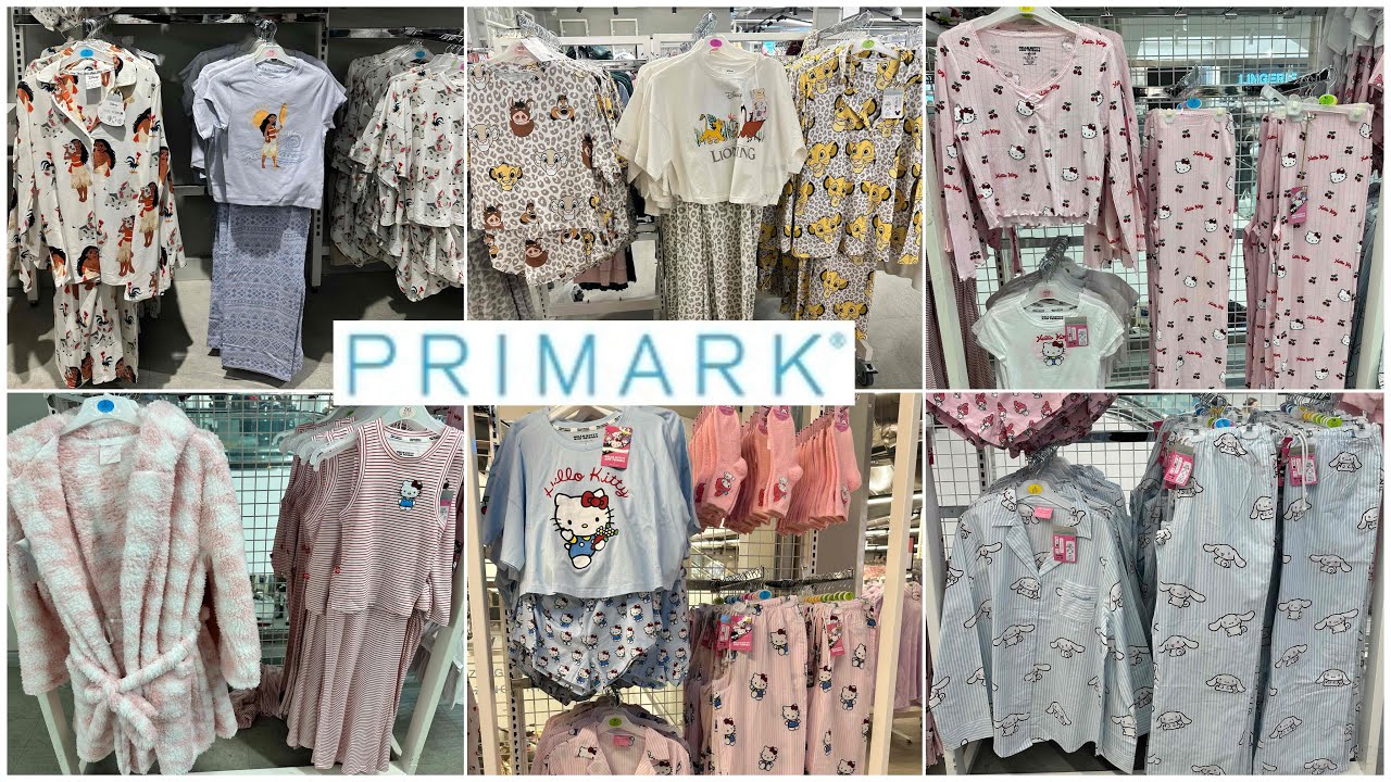 Primark women’s pyjamas new collection / January 2025