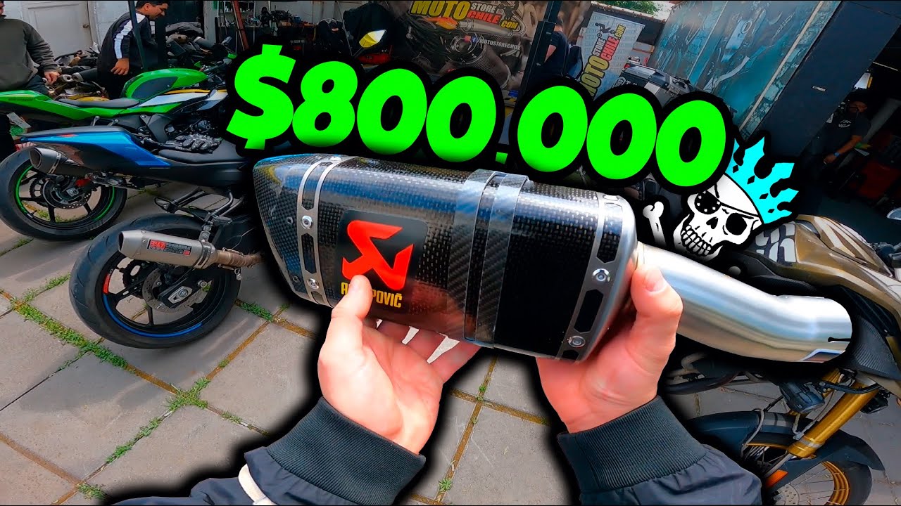 [ ¿ SERA MUCHO ESCAPE PARA LA 450 NK ? ] Observaciones diarias #72 #chile #motovlog #nivem