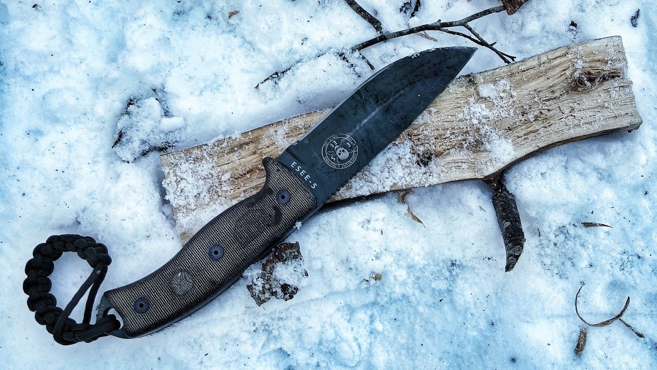 Bushcraft, neve, Esee 5...