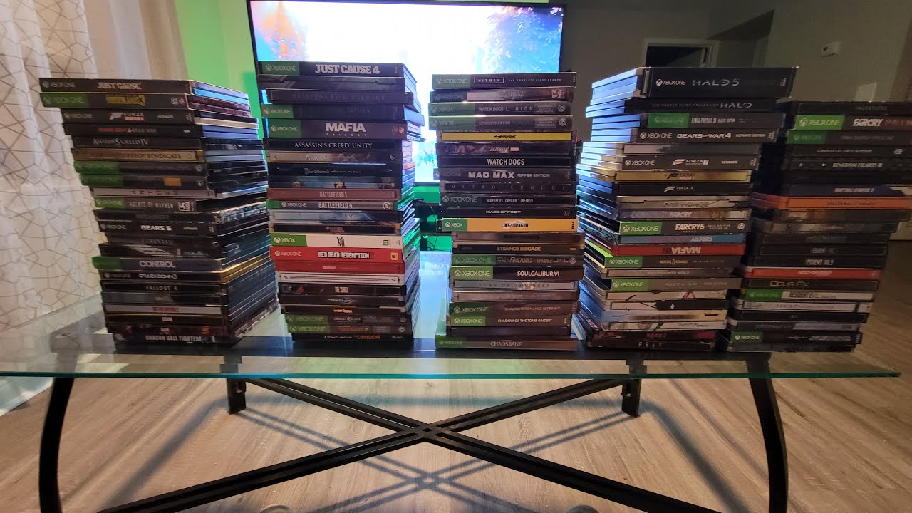 Over 100 Xbox Series X and Xbox One steelboook collection