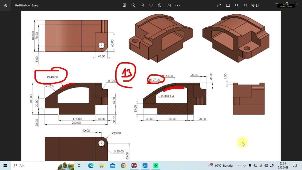 Solidworks CSWA Part Uygulamaları