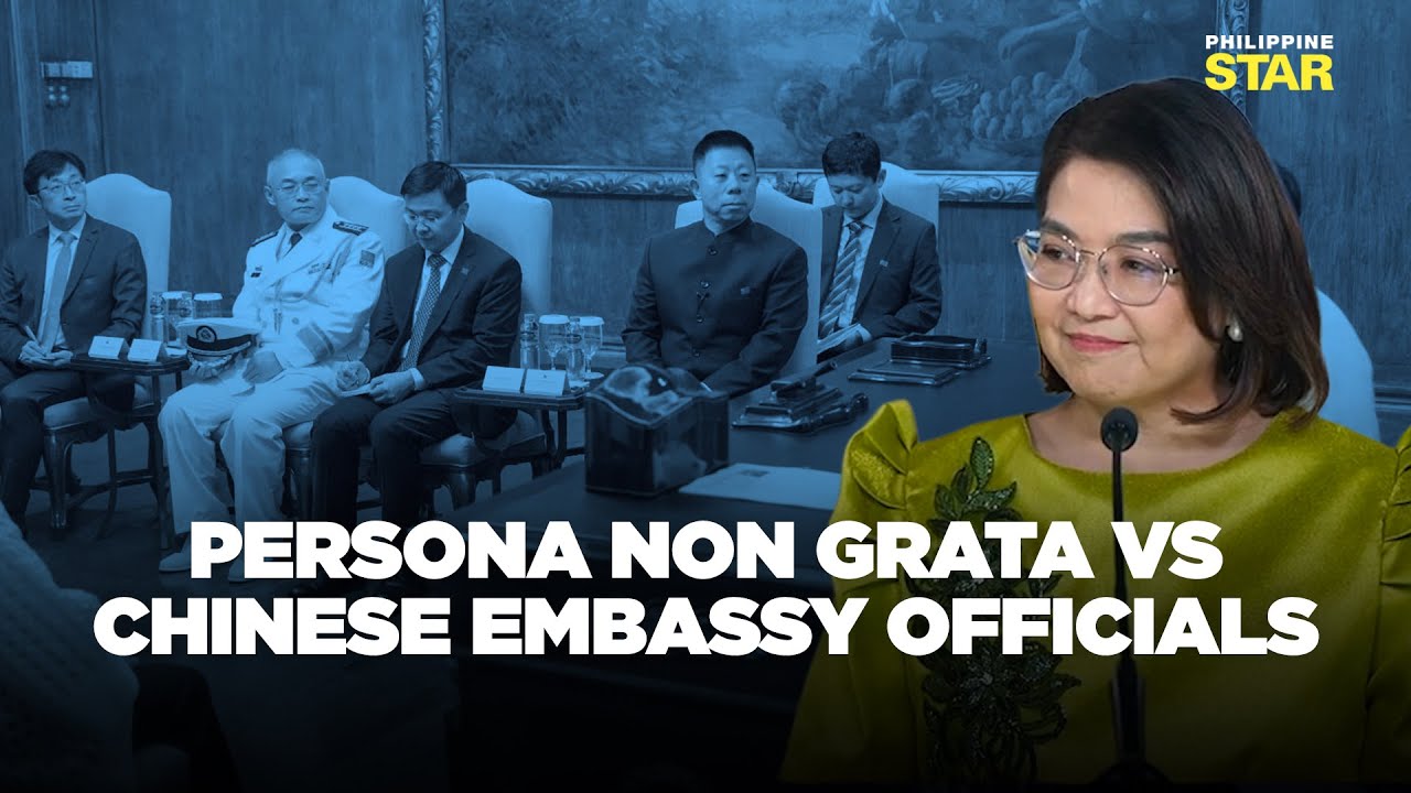 DFA: Pagdeklara ng persona non grata sa Chinese embassy officials, last resort