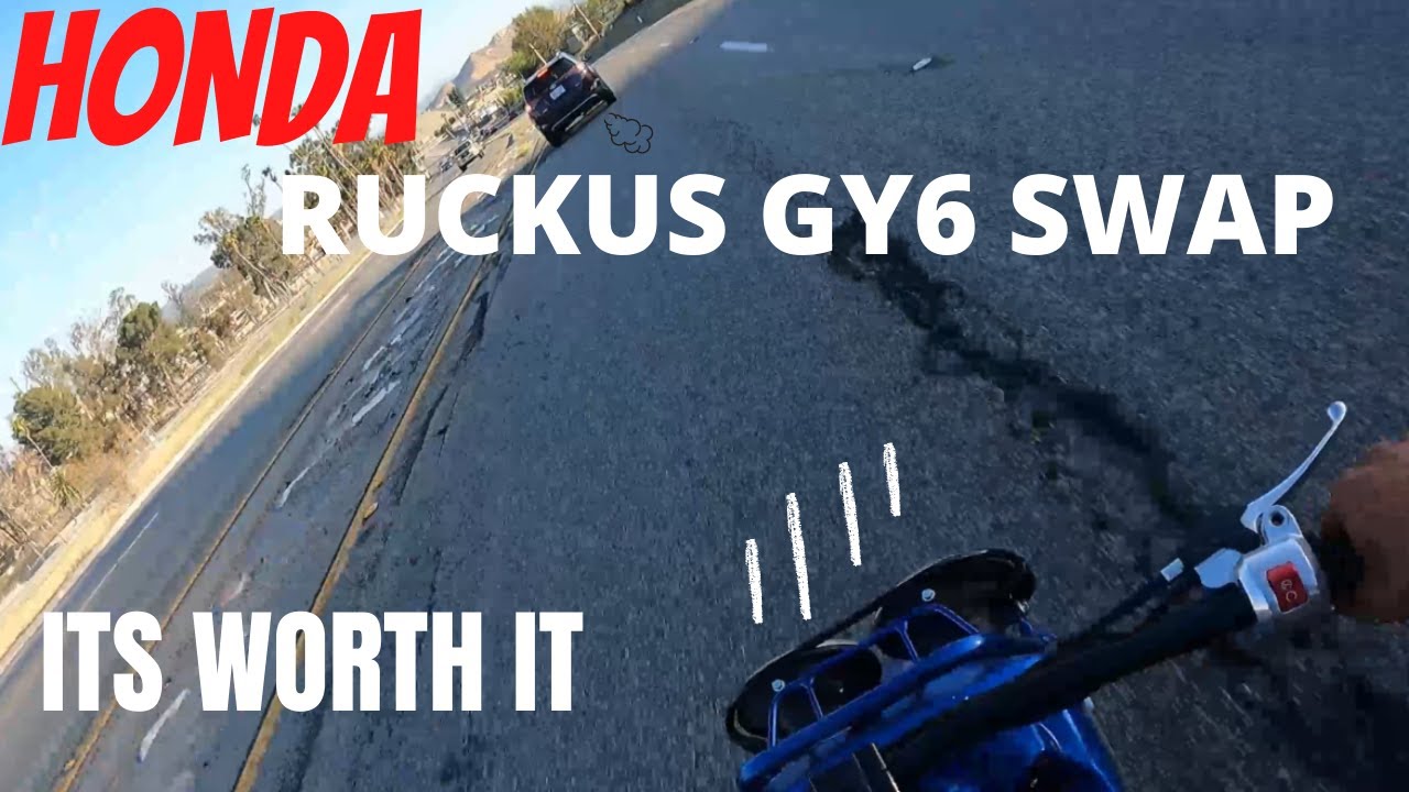 HONDA RUCKUS SCOOTER GY6 REVIEW