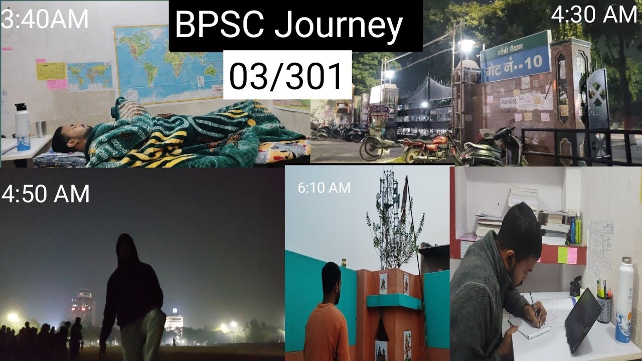 BPSC Aspirants life in Patna. 