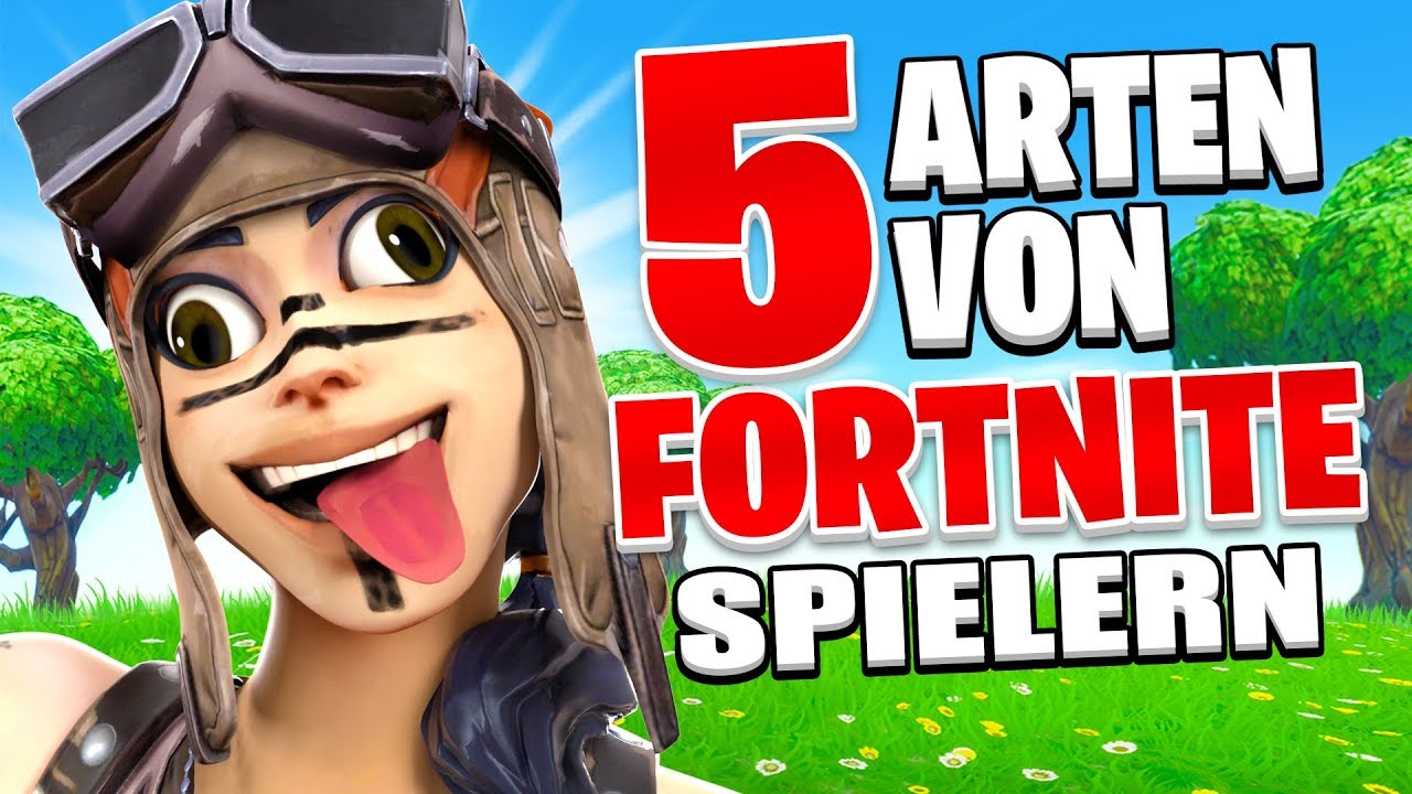 5 ARTEN von FORTNITE SPIELERN 😂 Welcher bist DU?