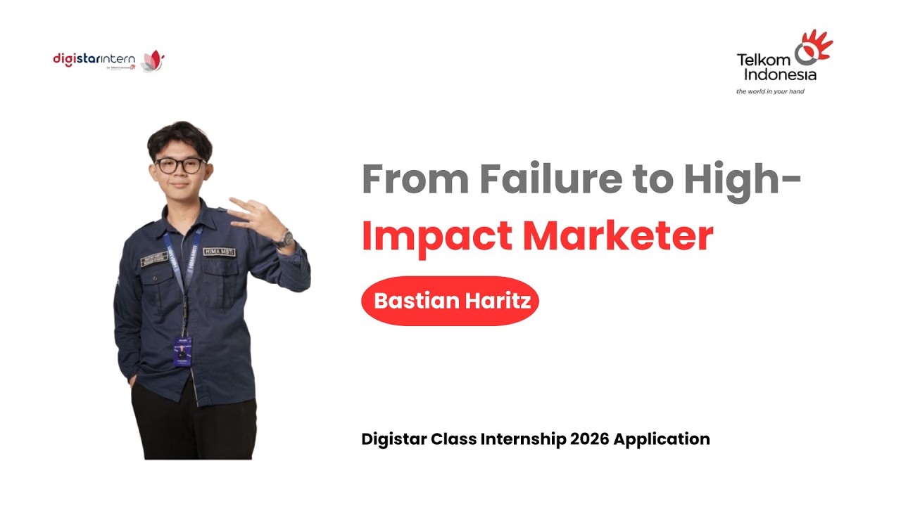 Video Resume Digistar Internship 2026 | Bastian Haritz - Digital Marketing Strategy