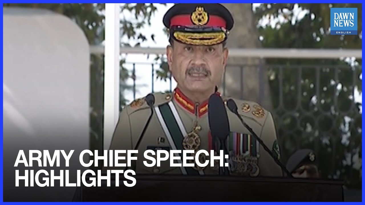 Pakistan Army Chief Asim Munir Speech Highlights | India Cautioned