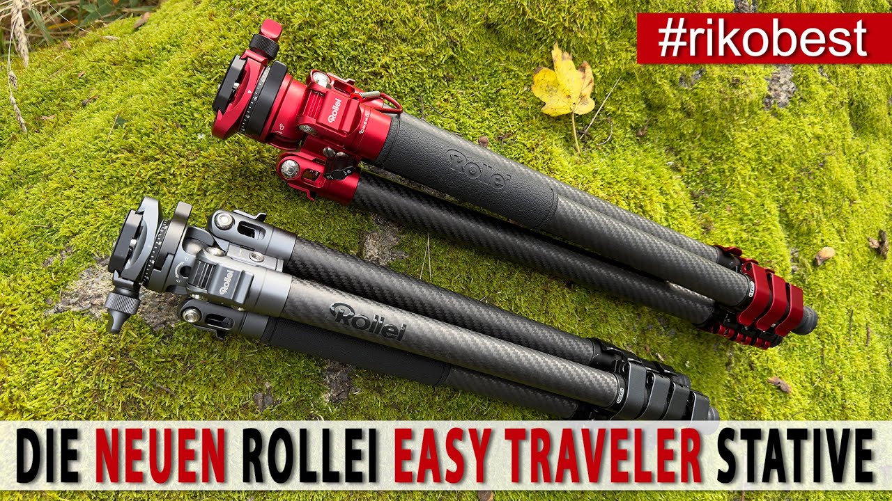 Die neuen Rollei EASY TRAVELER Carbon Stative im Test. Wird es das neue beliebteste Reisestativ?
