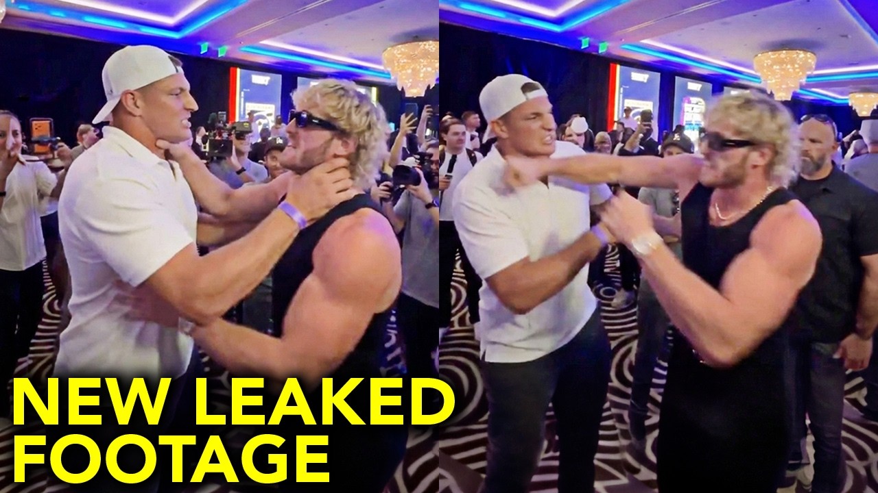 New Heated Footage Between Rob Gronkowski And Logan Paul Goes Viral