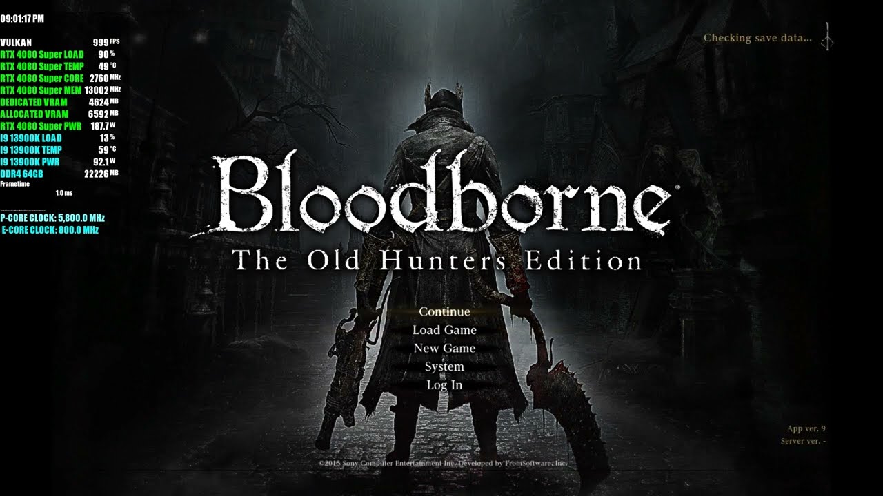 RTX 4080 Super | 13900K | Shadps4 v0.12.6 Bloodborne Huge Performance Increases!