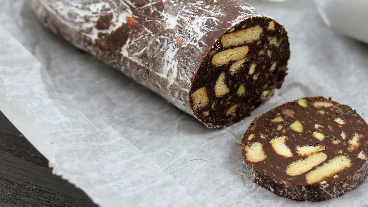 Receta Ana Durán: Salchichón de chocolate