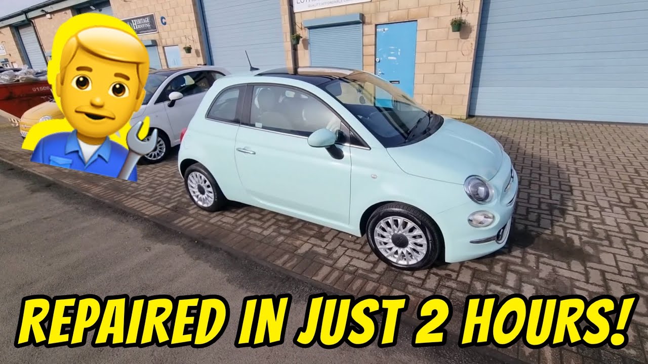 Damaged Category N Fiat 500? Watch us fix it in JUST 2 HOURS!?