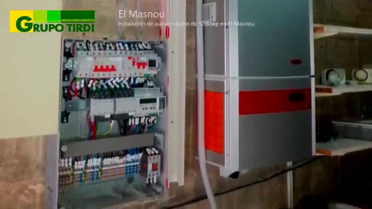 INSTALACI&Oacute;N AUTOCONSUMO EL MASNOU - GRUPO TIRDI EXPERTOS EN AUTOCONSUMO