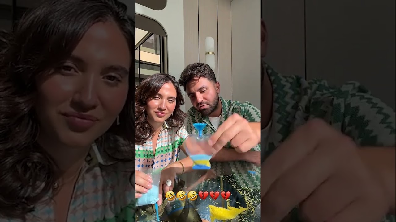 احلى فعالية غيث بعملها بحياته ❤️😂 غيث وسارة