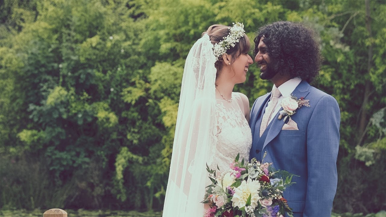 Beautiful English & Indian wedding ceremonies | Krishan & Emma's highlights film at Chippenham Park