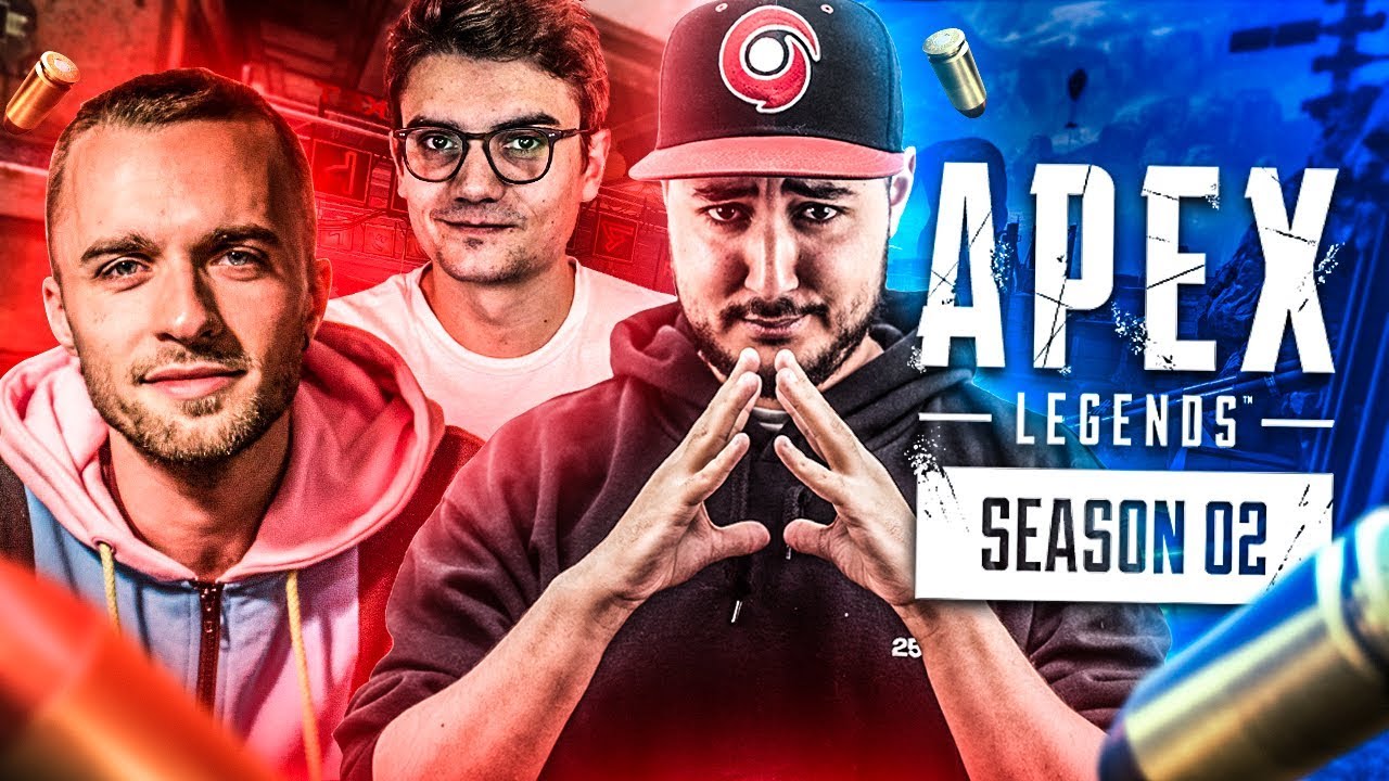 DÉCOUVERTE DE LA SAISON 2 D'APEX LEGENDS AVEC SQUEEZIE & WISETHUG !