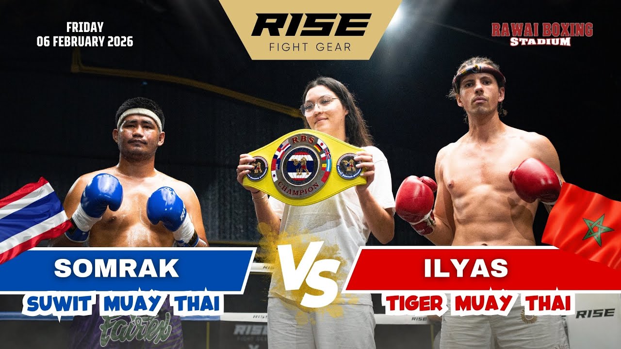 🇲🇦 Morocco vs Thailand 🇹🇭 | ILYAS (Tiger Muay Thai) vs SOMRAK (Suwit Muay Thai)