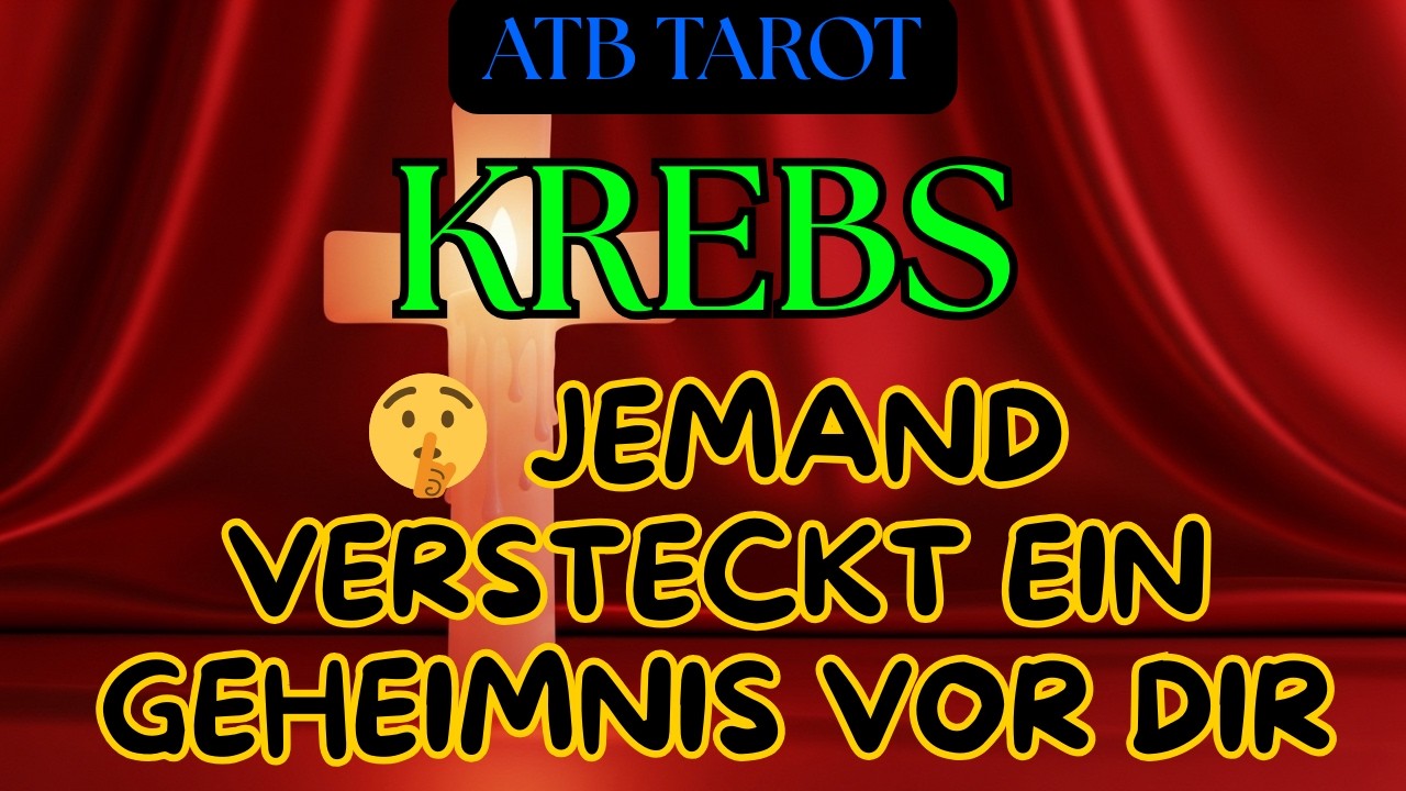 KREBS ♋ Eine Liebe kehrt zurück, schockierende Nachrichten könnten kommen und Glück im Spiel...