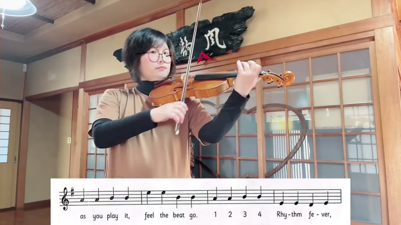 no.13✳︎Rhythm fever/Fiddle Time Joggers/Violin Book 1