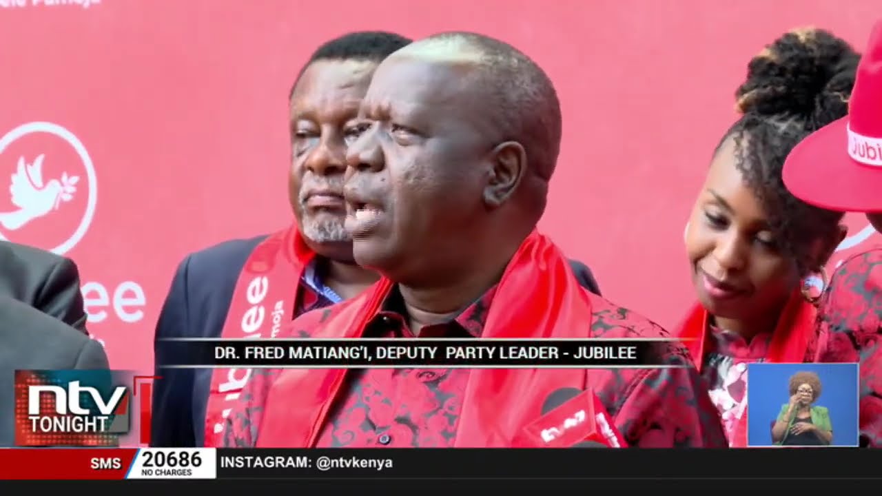 Jeremiah Kioni removed from Jubilee's Secretary General position