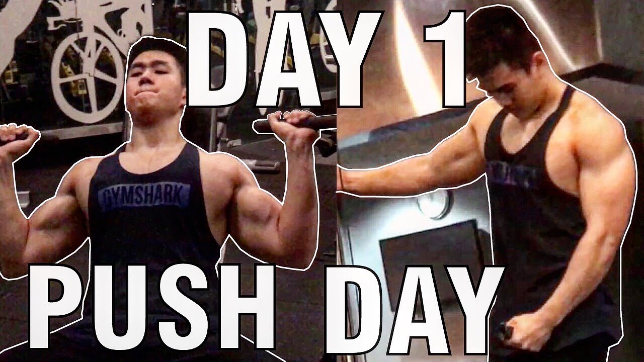 [PROGRAM LATIHAN TAHUN BARU] DAY 1 - PUSH DAY