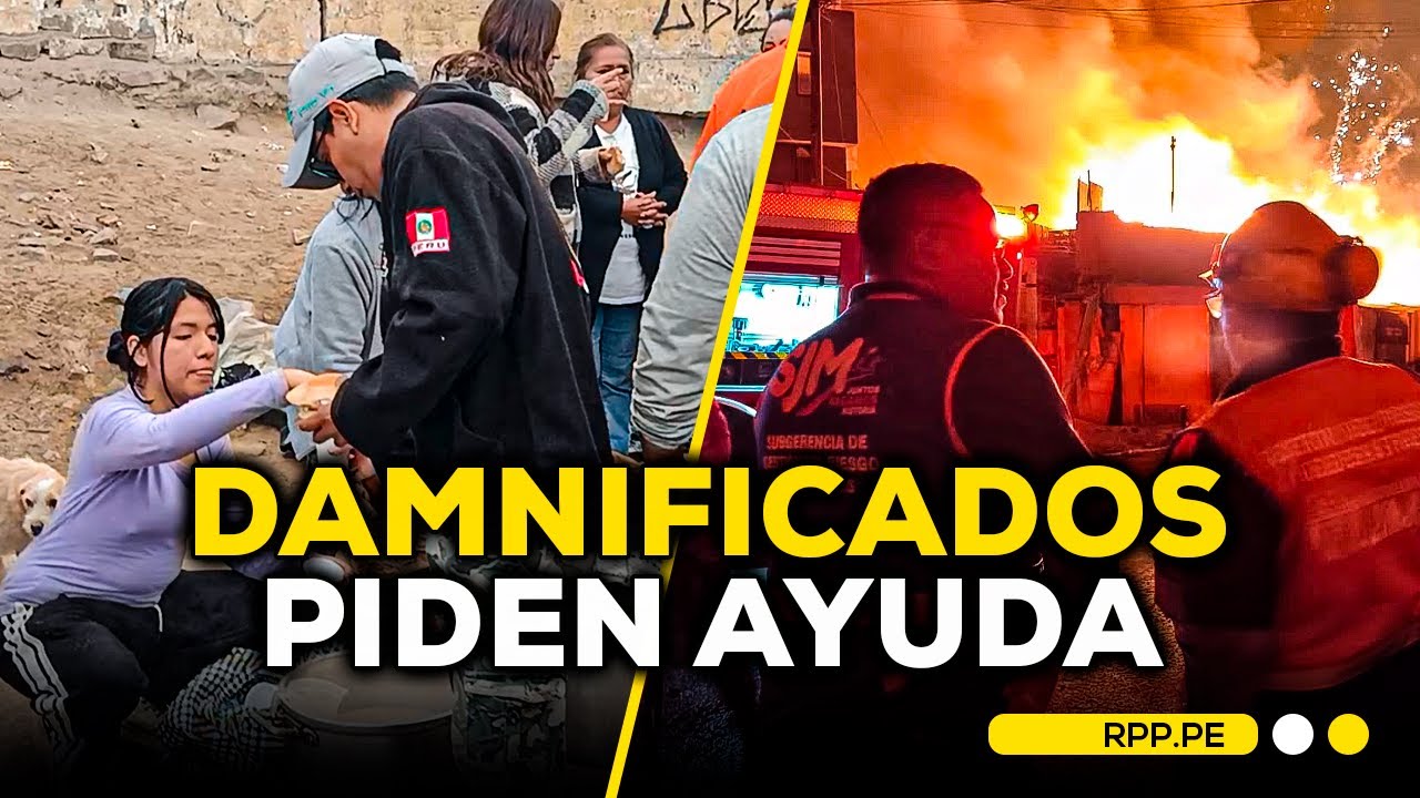 🚨 Decenas de viviendas afectadas por incendio en Pamplona Alta #ROTATIVARPP | DESPACHO