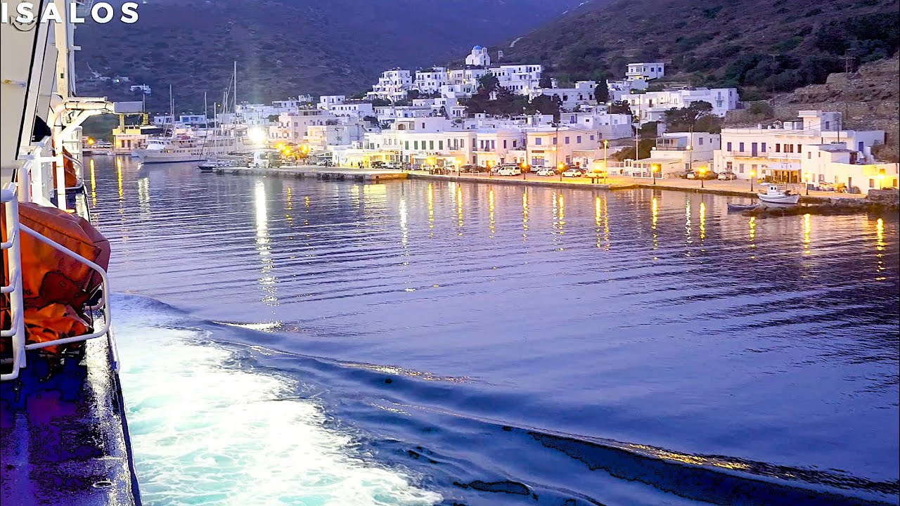 Αμοργός - Ρεμέτζο 3 λεπτών στα Κατάπολα, αποβίβαση επιβατών και άμεση αναχώρηση! Blue Star 2 Amorgos