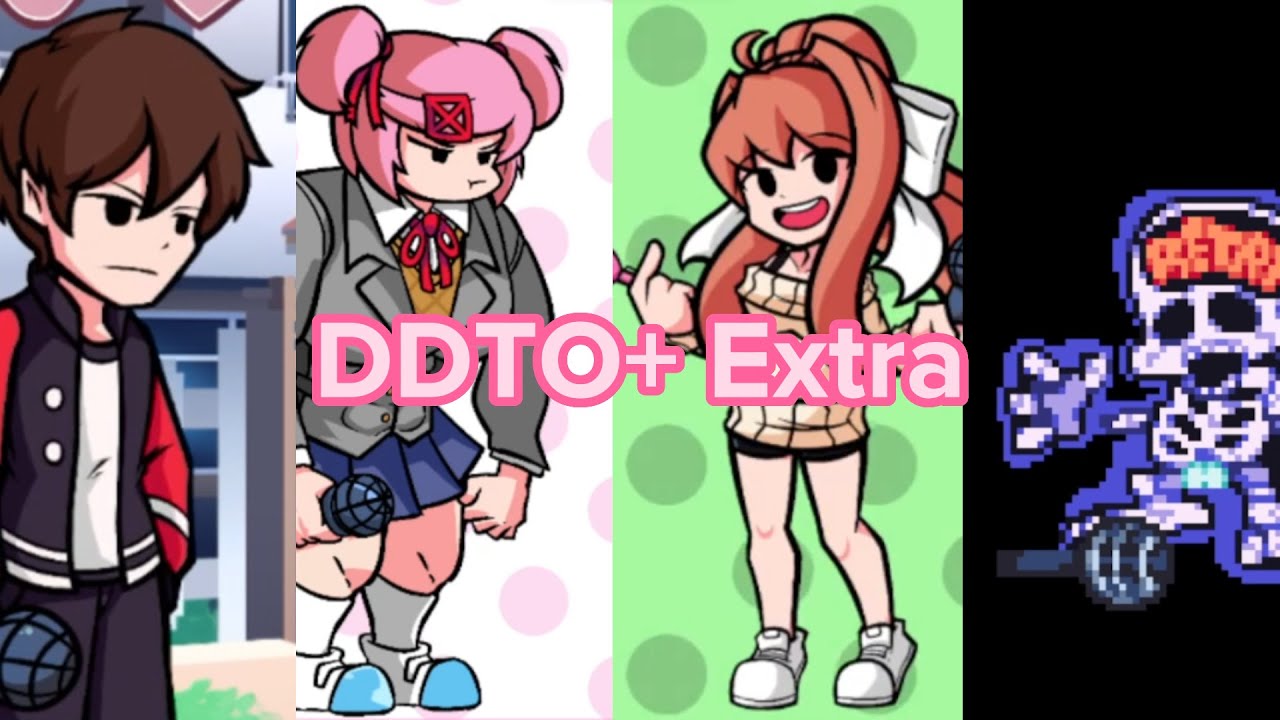 All costume, Game Over and secret in DDTO+