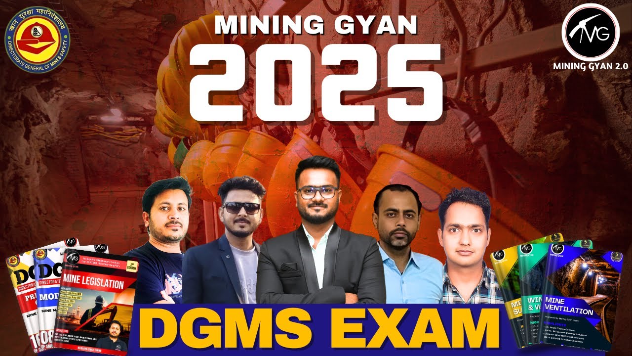 DGMS Exam 2025 | Course Details, Books & Preparation Strategy | Mining Gyan