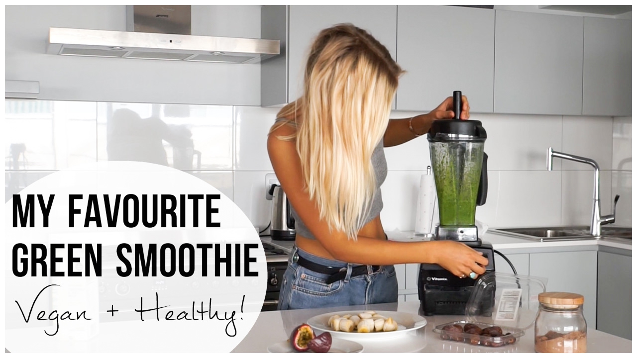 Green Smoothie Breakfast Recipe | VEGAN & HEALTHY | Great for Weightloss!