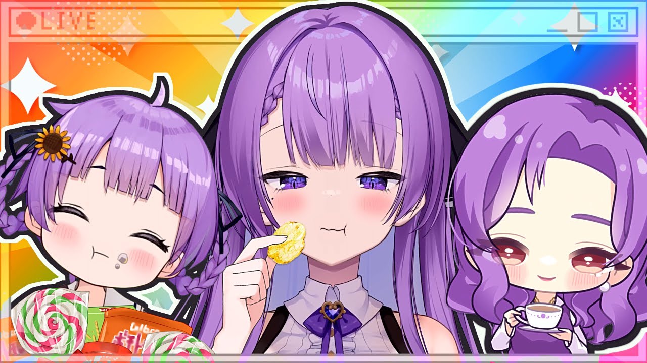 【歌枠/Karaoke】アメリカ＆韓国のお土産を食べながら歌う｜ SINGING STREAM🎤【JP VTuber / 配信中】