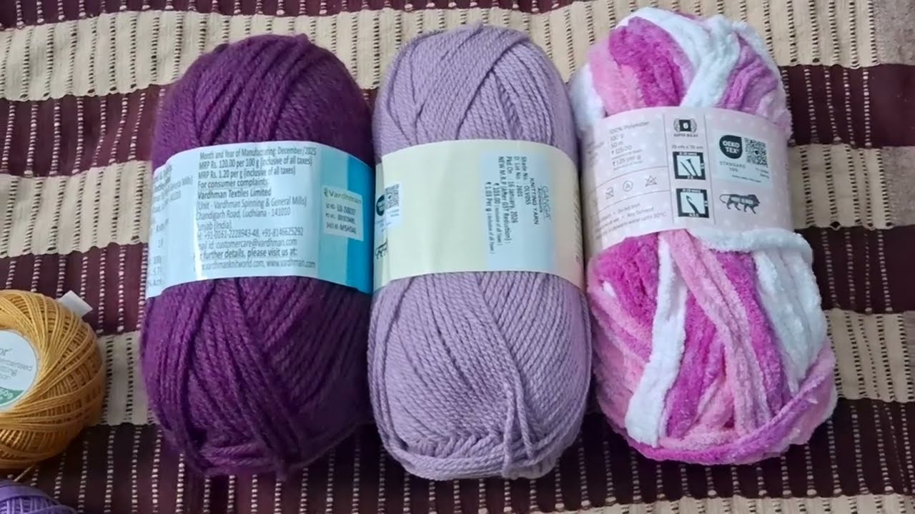 Crochet yarn purchase in T.nagar, Chennai 