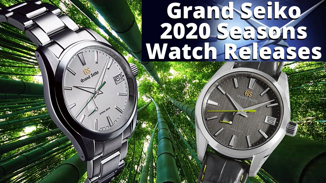 Grand Seiko 2020 Seasons Watch Releases &ndash; The Nature of Time