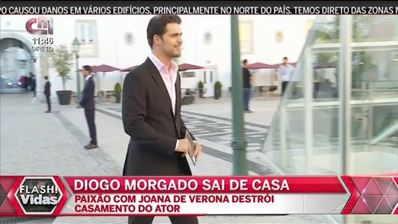 Diogo Morgado Sai de Casa Paixão com Joana de Verona Destrói o Casamento do Ator