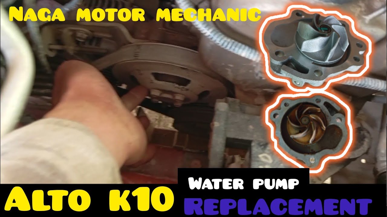 Alto K10 water pump replacement//Alto k10 water pump noise🤗